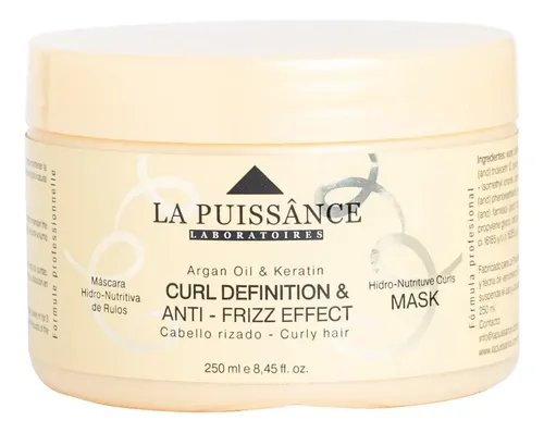 La Puissance Serum Almendra+mascara Rulos+ Protector Térmico