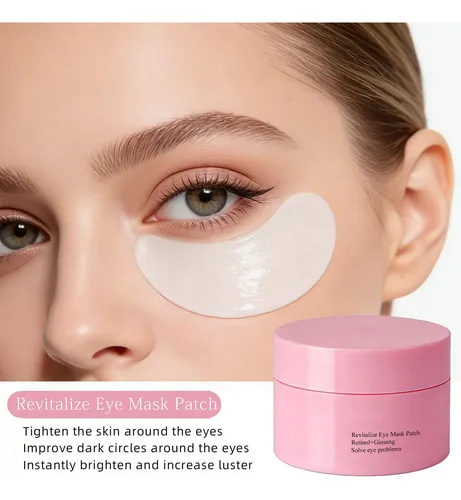 Mascarilla Iluminadora Para Ojos Con Aceite De Ginseng, Hidr Todo Tipo De Piel