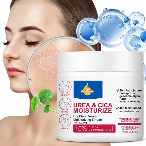 Crema Hidratante Urea 10% Y Cica 200 G Rostro Y C Todo Tipo De Piel