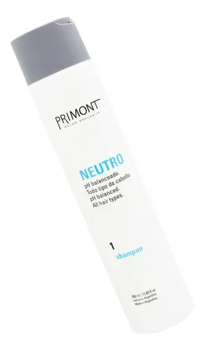 Primont Neutro Ph Balanceado Shampoo Chico Todo Tipo Cabello