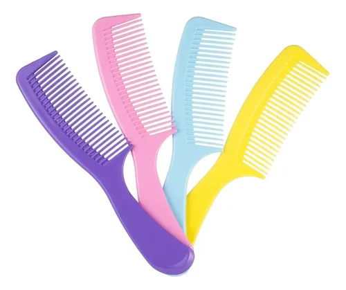Set 4 Peines De Corte Peinado Profesionales P621 Peluqueria
