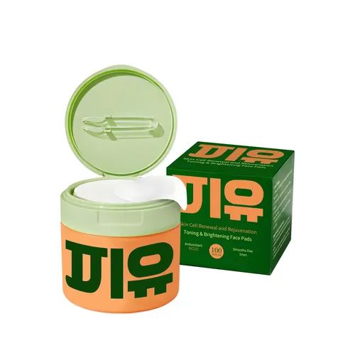 Tónico Facial Radiance Pads Con Forma De Caracol Para Líneas