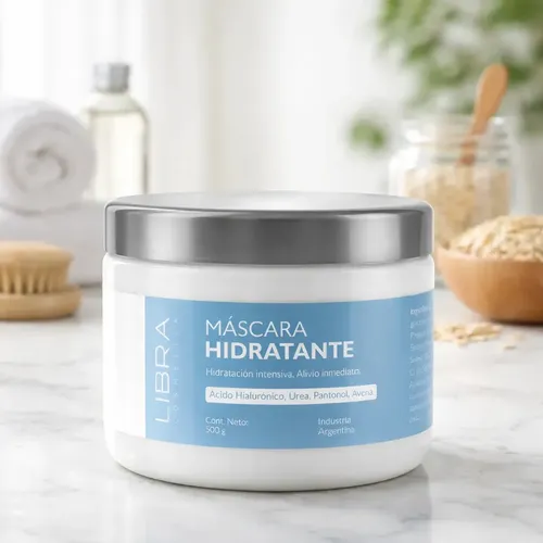 Libra Mascara Facial Hidratante Intensiva 500g Todo Tipo De Piel