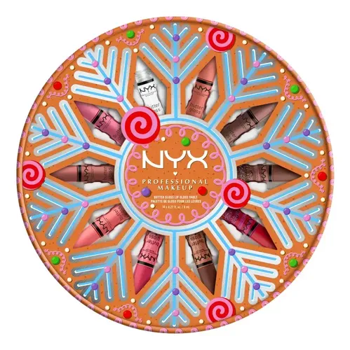 Nyx Butter Gloss Brillo Labial Vault Set 10 Gloss