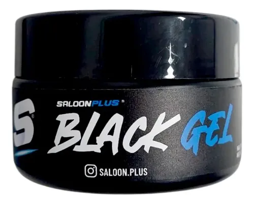 Black Gel Negro Saloon Plus Cabello Pelo Barberia