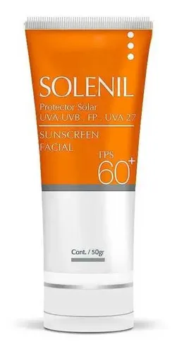 Solenil Protector Solar Fps 60+ Facial Crema X 50 Gr
