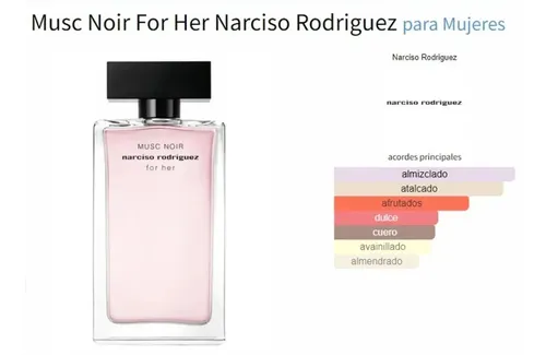 Narciso Rodriguez Eau de Parfum Musc Noir 100ml Spray Mujer Francia