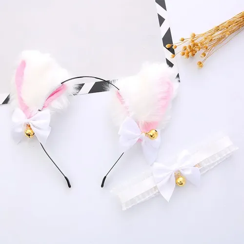 Sy/ Orejas De Gato Head Hoop Hair Holder Hairwear Diadema