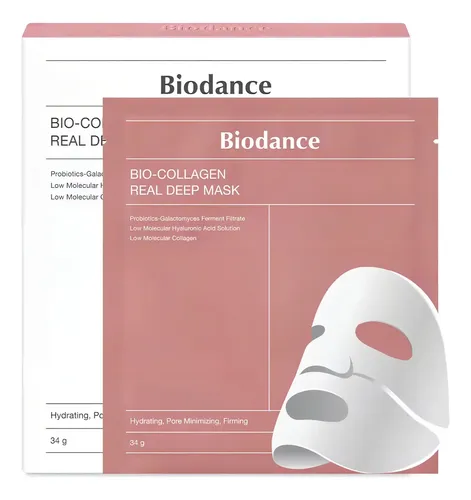 Biodance Pack Con 4 Unidades Bio Collagen Real Deep Mask
