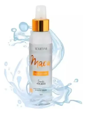 Aceite Para Masajes Efecto Calor Sensbomb Maca Sexitive 130g