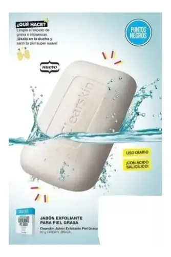 Mascarilla Facial Arcilla Rosada Clearskin Jabon Exfoliante