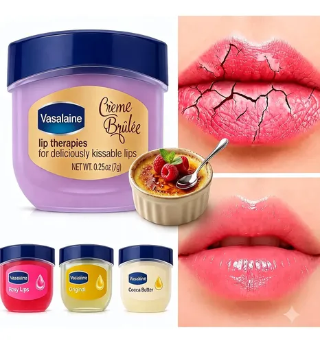 Lip Balm Vaselina Labios Secos Agrietados Sabor Creme Brulee
