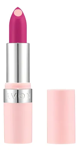 Avon Hydramatic Labial Mate Con Acido Hialuronico Color Magenta