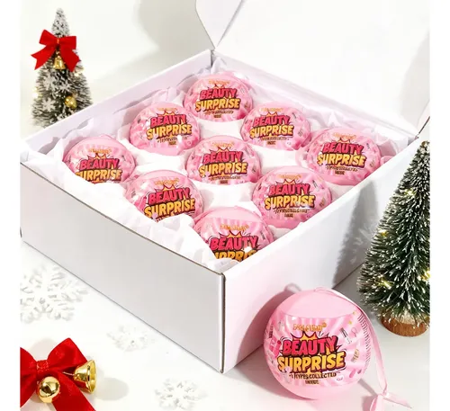 & Set De Bolas De Regalo De Navidad For Cosméticos De 11