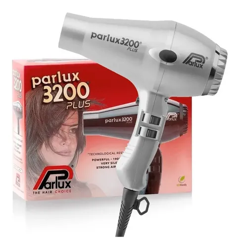 Secador De Pelo Profesional Parlux 3200 Plus Compact Color Silver