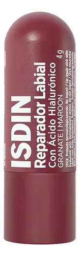 Isdin Reparador Labial Stick Con Ácido Hialurónico Granate
