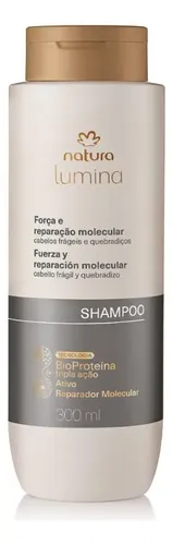 Shampoo Fuerza Y Reparación Molecular Lumina 300 Ml Natura
