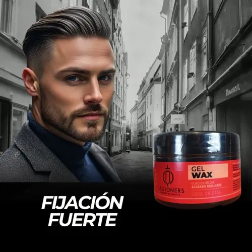 Gel Wax Sansson Legioners Con Brillo Ultra Fijación X 100 Ml