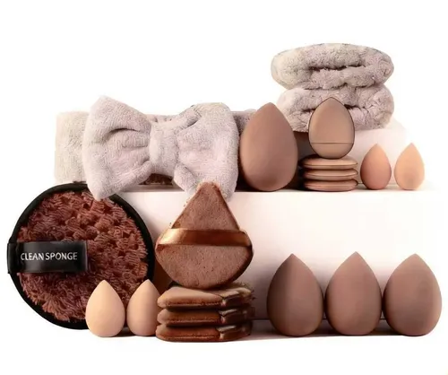 20kit Piezas Esponja Maquillaje En Polvo Beauty Blender