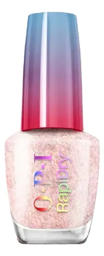 Opi Rapidry Esmalte – Cheers To No Smears – 9ml Color Melocoton Y Glitter