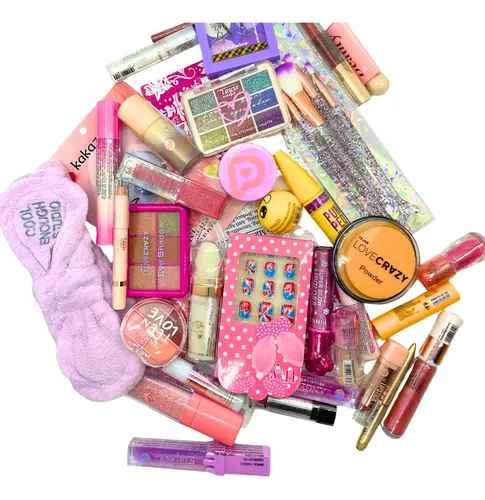 Combo Maquillaje Tejar Box Make Up Regalo X 15 Pzas