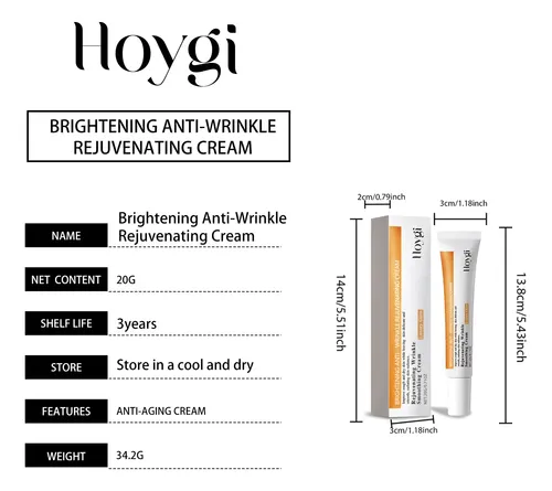Crema Facial Hidratante Hoygi Para Un Cuidado Suave Y Humect