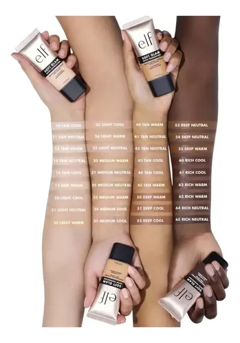 31 MEDIUM NEUTRAL ELF Soft Glam Satin Foundation 30ml base