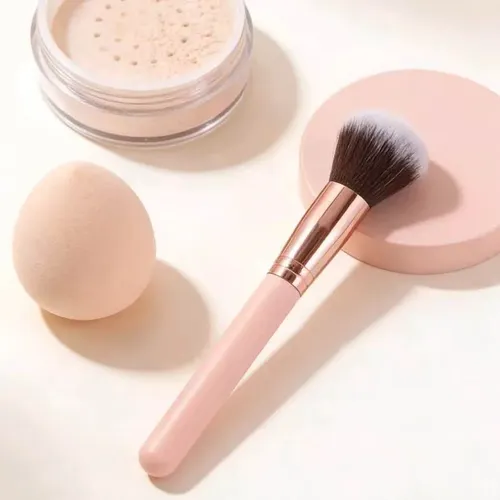 14 Pcs Set De Pinceles De Maquillaje Mango De Madera Polvo