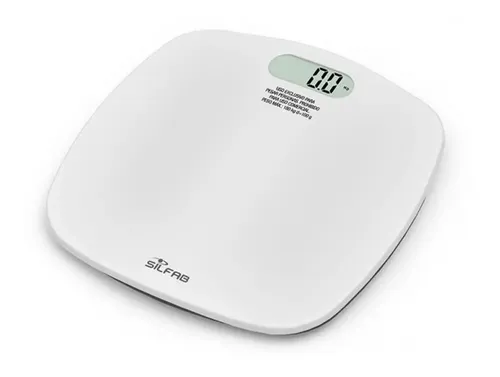 Balanza De Baño Silfab Be209 Electronica Hasta 180 Kg