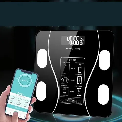 Balanza Digital Pirotech Inteligente con Bluetooth para Baño y App Celular