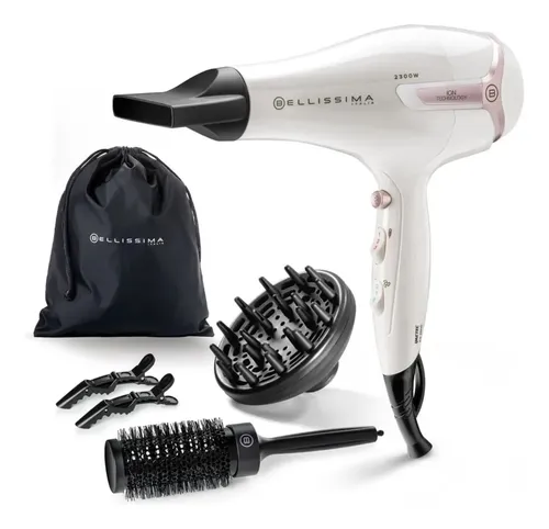 Secador De Pelo Bellissima K9 2600 Con Accesorios 2300w