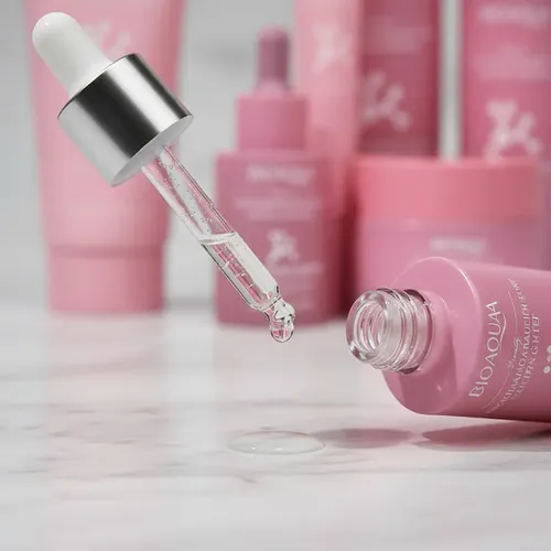 Kit Skincare Bioaqua Rutina Facial Nicotinamida Hidratante Iluminador Cuidado De La Piel 6 Piezas