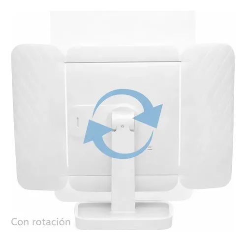 Espejo Con Aumento Y Luz Led 3 Tonos Para Maquillaje