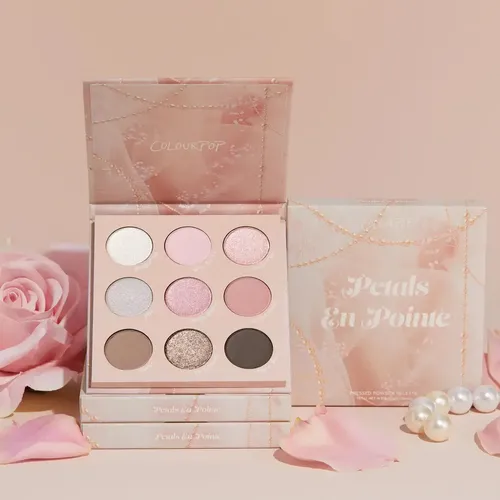 Paleta De Sombras Petals On Pointe Colourpop Color Petals En Pointe