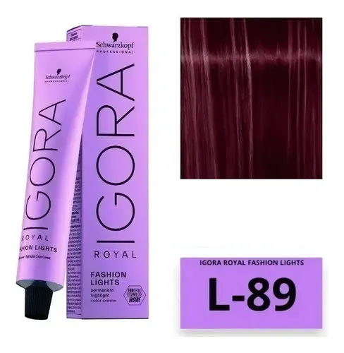 Tintura Igora L89 Fashion Ligth Schwarzkopf 60g