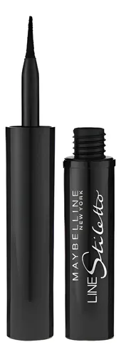 Delineador Líquido Maybelline Line Stiletto Tono Black