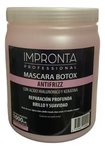 Mascara Capilar Reparadora Botox Antifrizz Impronta X 1kg