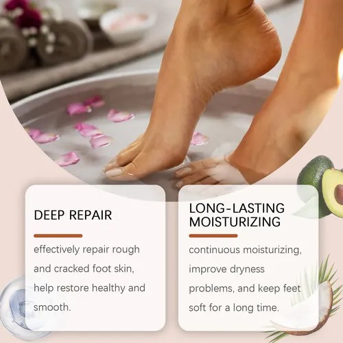 Oceaura Crema For El Cuidado Suavizante De Los Pies Crema