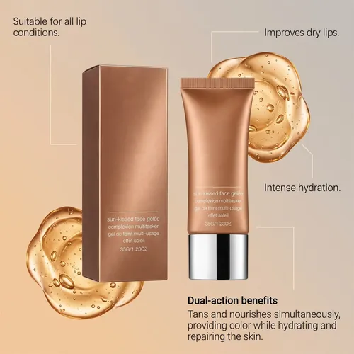 Gel Reparador Y Bronceador Amz
