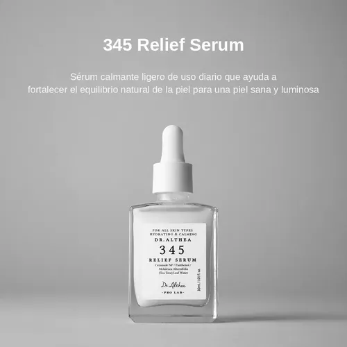 Dr. Althea 345 Relief Serum Calmante Piel Sensible Acné Todo Tipo De Piel Día/noche