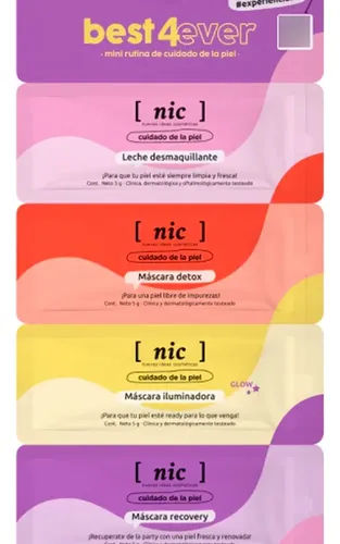 Nic Best4ever Mini Rutina Del Cuidado De La Piel Hidratante Tipo De Piel Normal