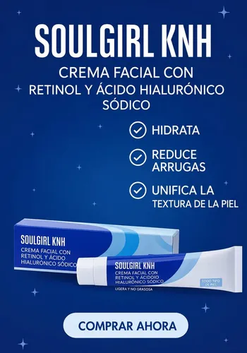 Crema Facial Acido Hialurónico Y Retinol 30g Soulgirl Knh
