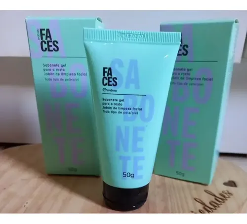 Gel Limpiador Facial Natura Faces 50g
