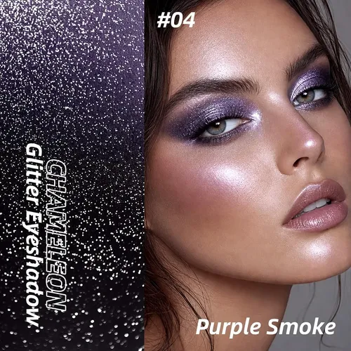 Paleta De Sombra Holográfica Duochrome 04 Purple Smoke