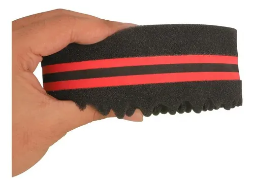 Cepillo De Esponja Peine Afro Para Peinar El Cabello Con /