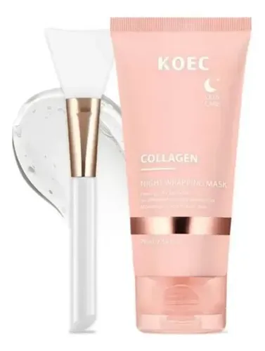 Mascarilla Facial Nocturna Koec Colágeno Velo Wrapping Mask