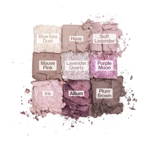 Unleashia Glitterpedia Eye Palette Maquillaje Sombras Ojos No. 4 All Of Lavender Fog