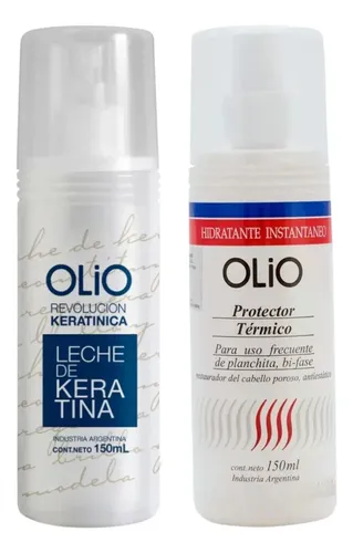 Kit Protector Termico Anna De Sanctis Olio + Leche Keratina