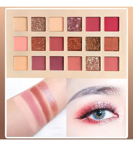 Kit Completo De Maquillaje, Sombra De Ojos Y Lápiz Labial Pa