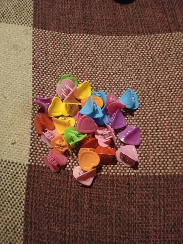 Pack De 25 Broches Corazones Para El Pelo